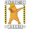 Construction worker construction site