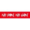 No pain No gain (Red)