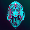 Woman neon portrait