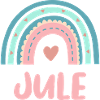 Jule Name Rainbow Baby