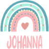 Johanna Name Rainbow Baby