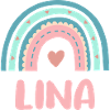 Lina Nom Rainbow Baby