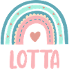 Lotta Nom Rainbow Baby