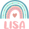 Lisa Nom Rainbow Baby