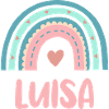 Luisa Name Rainbow Baby