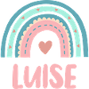 Luise Name Rainbow Baby