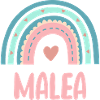 Malea Nom Rainbow Baby