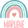 Marlene Name Rainbow Baby