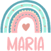 Maria Name Rainbow Baby