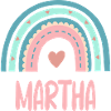 Martha Name Rainbow Baby