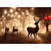 Christmas deer