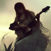 Ancient guitarist photo