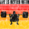 Bodybuilding Superpower Bodybuilder Fitness Retro