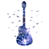 Thunder Nature Guitar Music Lovers