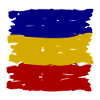 The Romanian flag
