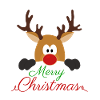 Merry Christmas Reindeer