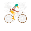 Vélo de canard