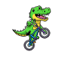 Crocodile Alligator Bike
