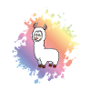 Alpaca Comic Animal
