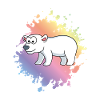 Polar Bear Comic Animal