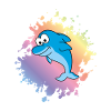 Dolphin Comic Animal