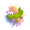 Gecko Comic Animal