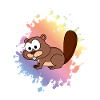 Beaver Comic Animal