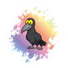 Crow Comic Animal