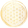 Flower of Life gold