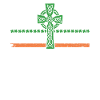 Drapeau irlando-américain Irlande Clover ST