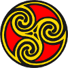 Spezial Triskele rot