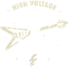 Hochspannungs-Rock'n'Roll-Gitarre