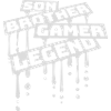 Son Brother Gamer Legend