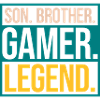 Son Brother Gamer Legend