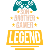Son Brother Gamer Legend