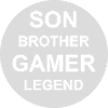Son Brother Gamer Legend