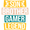 Son Brother Gamer Legend