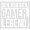Son Brother Gamer Legend