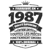 FABRIQUÉ EN 1987