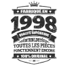 FABRIQUÉ EN 1998