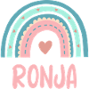 Ronja Name Rainbow Baby