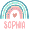 Sophia Name Rainbow Baby