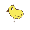 Bird Yellow Kawaii