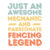 Escrime mécanique rétro