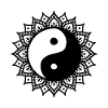 Yin Yang mandala