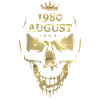 August 1980 Skull Gold