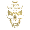 September 1980 Skull Gold