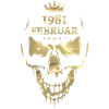 Février 1981 Skull Gold