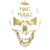 Mars 1981 Skull Gold