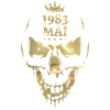 May 1983 Skull Gold